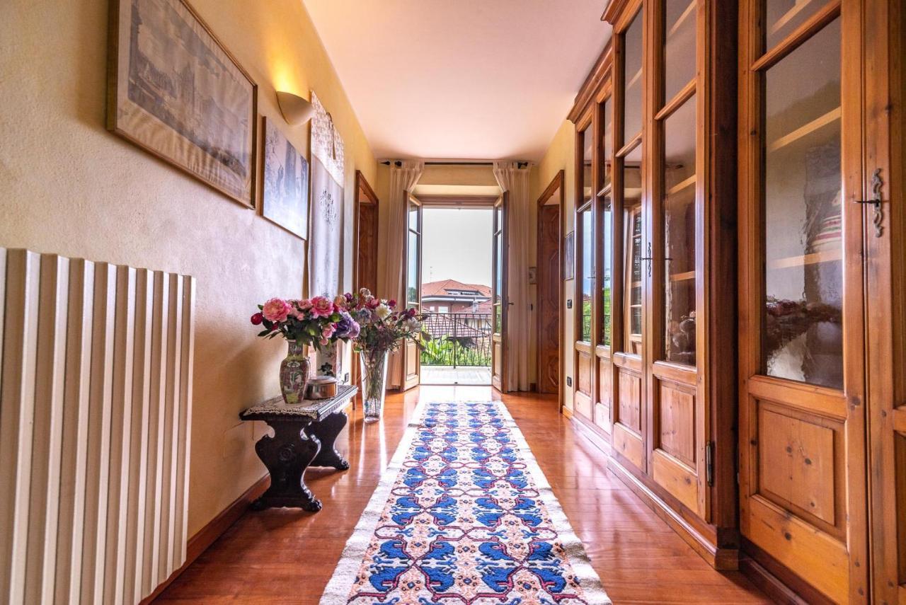 L'Ortensia Della Villa Isabella, Camera Con Vista Lago, Balcone Sul Parco E Bagno Esclusivo All'Esterno Della Camera Stresa Exterior foto